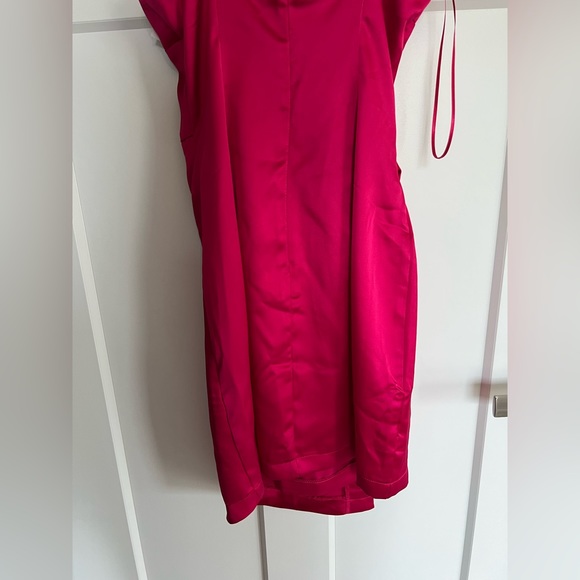 Zara Satin Effect Dress with Rhinestone Straps - NEW WITH TAGS❤️ - Picture 7 of 10